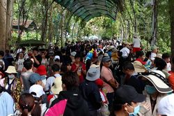 TPHCM: Biển người chen chân tránh nóng ở Thảo Cầm Viên dịp lễ 30/4