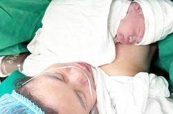 Phẫu thuật thành công cho sản phụ sắp sinh mang khối u lách khổng lồ