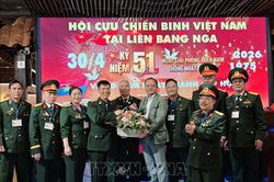 Cựu chiến binh Việt Nam tại Nga vững phẩm chất Bộ đội Cụ Hồ