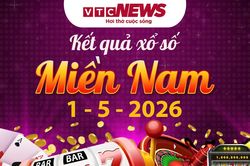 XSMN 1/5 - Trực tiếp kết quả xổ số miền Nam hôm nay 1/5/2026