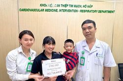 Bé trai 6 tuổi ở Quảng Trị mắc bệnh bẩm sinh được bạn đọc giúp hơn 162 triệu đồng
