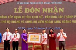 Xếp hạng di tích cho Nhà thờ họ Hoàng và Công bộ Viên ngoại lang Hoàng Viết Bàn