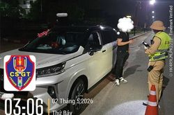 Tài xế ô tô vi phạm nồng độ cồn, chạy quá tốc độ bị phạt 42 triệu đồng