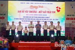 Xã long Bình: Sôi nổi các hoạt động an sinh xã hội chào mừng những ngày lễ lớn