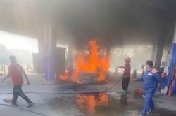 Ô tô cháy tại cây xăng khiến 2 thiếu niên tử vong đã phát nổ trước khi hỏa hoạn
