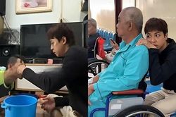Xót xa gia cảnh diễn viên 'Đảo hoa hậu': Mẹ mất, cha già và anh trai khuyết tật