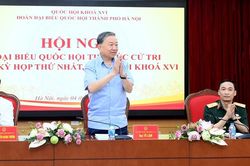 [Ảnh] Tổng Bí thư, Chủ tịch nước Tô Lâm tiếp xúc cử tri thành phố Hà Nội sau Kỳ họp thứ nhất, Quốc hội khóa XVI