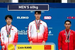 Lực sĩ K'Dương lập hat-trick huy chương ở giải trẻ thế giới