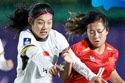 U17 nữ Việt Nam thua Trung Quốc 0-3 ở giải châu Á