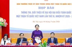 Đại hội toàn quốc Mặt trận Tổ quốc lần thứ XI quy tụ 1.300 đại biểu