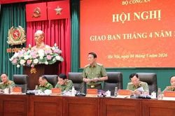 Bộ C&ocirc;ng an triển khai nhiệm vụ th&aacute;ng 5/2026: Giữ vững an ninh, trật tự, đẩy mạnh chuyển đổi số