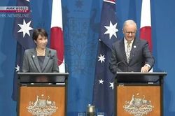 Nhật Bản v&agrave; Australia ra tuy&ecirc;n bố chung về hợp t&aacute;c an ninh kinh tế
