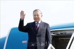 Tổng Bí thư, Chủ tịch nước Tô Lâm lên đường thăm cấp Nhà nước tới Ấn Độ