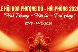 Lễ hội Hoa Phượng đỏ 2026: 'Hải Phòng - Hội tụ - Toả sáng'