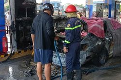 Nhận định ban đầu nguyên nhân 2 thiếu niên tử vong trong vụ cháy ô tô ở cây xăng