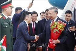 Tổng Bí thư, Chủ tịch nước Tô Lâm bắt đầu thăm cấp Nhà nước Cộng hòa Ấn Độ