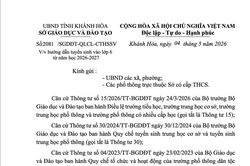 Hướng dẫn tuyển sinh vào lớp 6 từ năm học 2026 - 2027