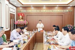 Họp Thường trực Ban Chỉ đạo phòng, chống tham nhũng, lãng phí, tiêu cực tỉnh Sơn La