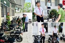 Cảnh b&aacute;o t&igrave;nh trạng học sinh sử dụng xe 'độ, chế' nguy cơ mất ATGT
