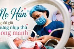 'Mẹ Hân' - người giữ những nhịp thở mong manh