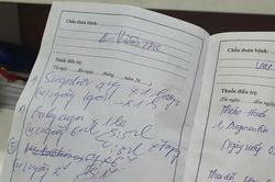 Bác sĩ viết đơn thuốc 'loằng ngoằng giun dế' có thể bị phạt tới 2 triệu đồng