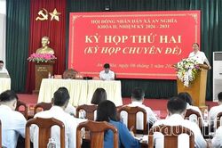 HĐND xã An Nghĩa quyết nghị nhiều nội dung quan trọng tại kỳ họp chuyên đề