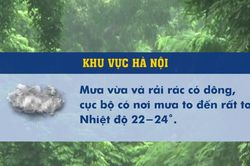 [Video] Miền Bắc đón không khí lạnh từ đêm nay (7/5)