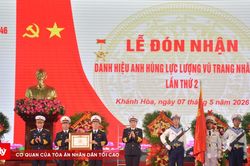 Lữ đoàn 146 đón nhận Anh hùng Lực lượng vũ trang nhân dân lần thứ hai