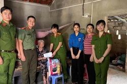 Lan tỏa nhiều nghĩa cử đẹp từ phong trào thi đua 'Ba nhất' trong Phụ nữ Công an Cố đô Huế