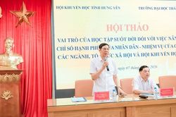 Vai trò của học tập suốt đời đối với việc nâng cao chỉ số hạnh phúc của nhân dân