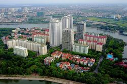 Ngân hàng rao bán nhà 250m² ở bán đảo Linh Đàm, giá khởi điểm hơn 27 tỷ đồng