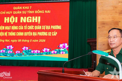 TP Đồng Nai: N&acirc;ng cao chất lượng hoạt động tổ chức qu&acirc;n sự địa phương