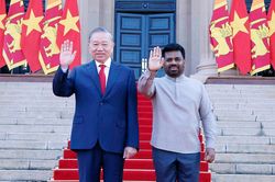 Sri Lanka bắn 21 phát đại bác chào mừng Tổng Bí thư, Chủ tịch nước Tô Lâm