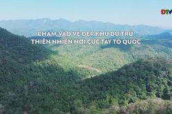 Chạm vào vẻ đẹp khu dự trữ thiên nhiên nơi cực tây Tổ quốc