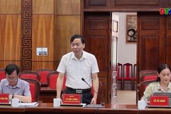Chủ tịch UBND tỉnh Lê Văn Lương làm việc với thời báo VTV