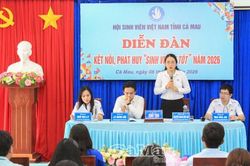 Ra mắt Câu lạc bộ 'Sinh viên 5 tốt' tỉnh Cà Mau