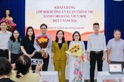 TPHCM: Bồi dưỡng lý luận chính trị cho gần 850 đảng viên mới