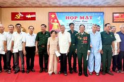 Tân Hội họp mặt cựu chiến binh nhân kỷ niệm 136 năm Ngày sinh Chủ tịch Hồ Chí Minh