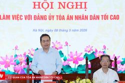 Chủ tịch Quốc hội: Tòa án góp phần tạo dựng niềm tin, thúc đẩy phát triển đất nước
