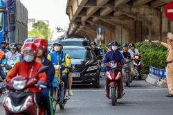 Phân luồng giao thông phục vụ Đại hội đại biểu toàn quốc MTTQ Việt Nam