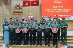 Cụm thi đua số 1 - Bộ C&ocirc;ng an k&yacute; kết Giao ước thi đua 'V&igrave; an ninh Tổ quốc' năm 2026
