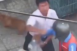 Xác minh clip người đàn ông đánh nam shipper vì chuyện 'cạo lông chó'
