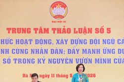 Xây dựng đội ngũ cán bộ Mặt trận bản lĩnh, trách nhiệm, thích ứng thời đại số