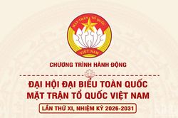 [Infographic] Chương trình hành động Đại hội đại biểu toàn quốc Mặt trận Tổ quốc Việt Nam lần thứ XI, nhiệm kỳ 2026-2031