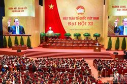 [Ảnh] Phiên trù bị Đại hội đại biểu toàn quốc Mặt trận Tổ quốc Việt Nam lần thứ XI
