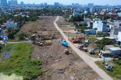 2,7km Vành đai 2 TPHCM 'thức giấc', công trường rầm rộ chuẩn bị tái thi công