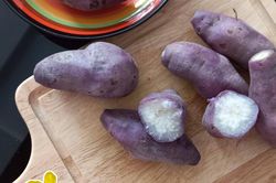 Luộc khoai lang bao l&acirc;u th&igrave; ch&iacute;n v&agrave; bở?