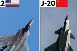 Kết quả 'đọ sức' mô phỏng giữa tiêm kích F-22 Mỹ và J-20 Trung Quốc