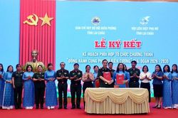 Ký kết Chương trình 'Đồng hành cùng Phụ nữ biên cương' giai đoạn 2026 - 2030