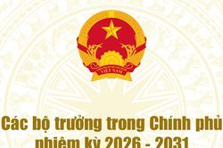 Tiểu sử tóm tắt các bộ trưởng trong Chính phủ nhiệm kỳ 2026-2031